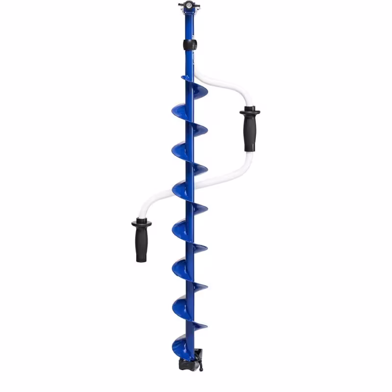 Ледобур ручной Helios 130 Long, синий