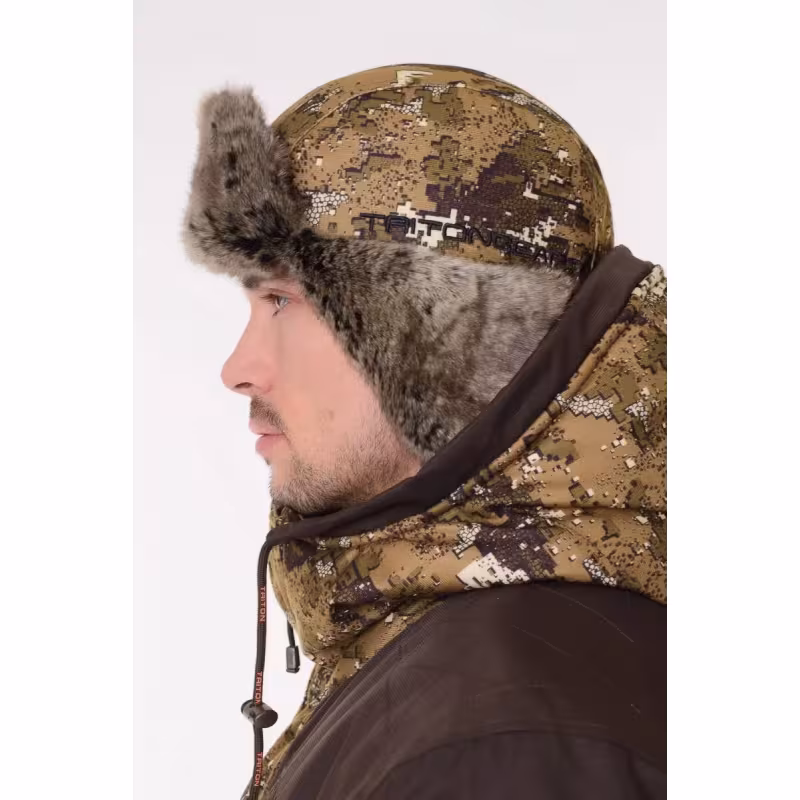 Шапка-ушанка Triton Gear Winter Storm, ткань Алова, бежевый, размер XL