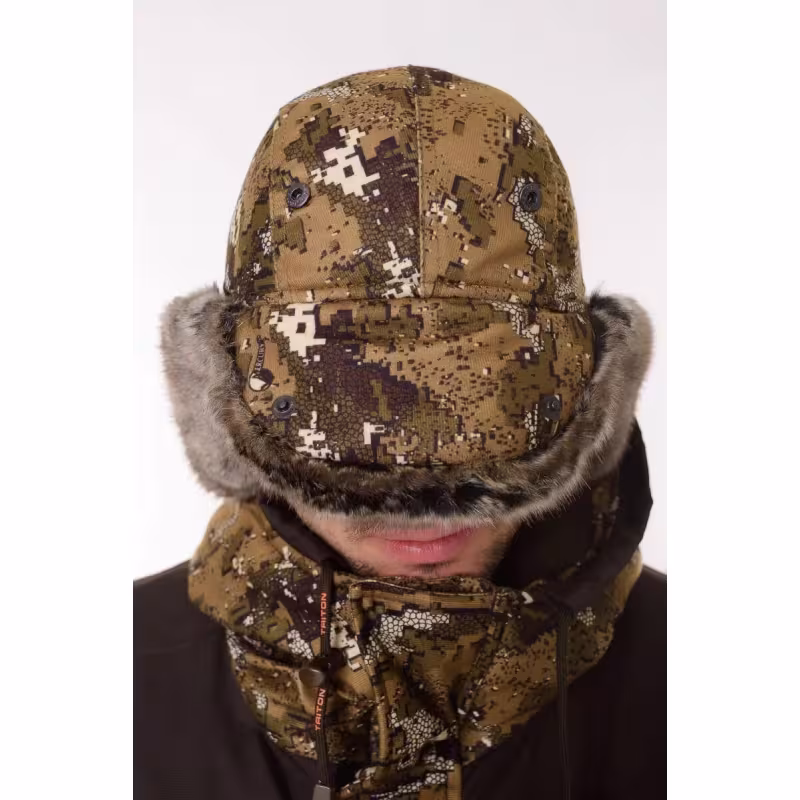 Шапка-ушанка Triton Gear Winter Storm, ткань Алова, бежевый, размер XL