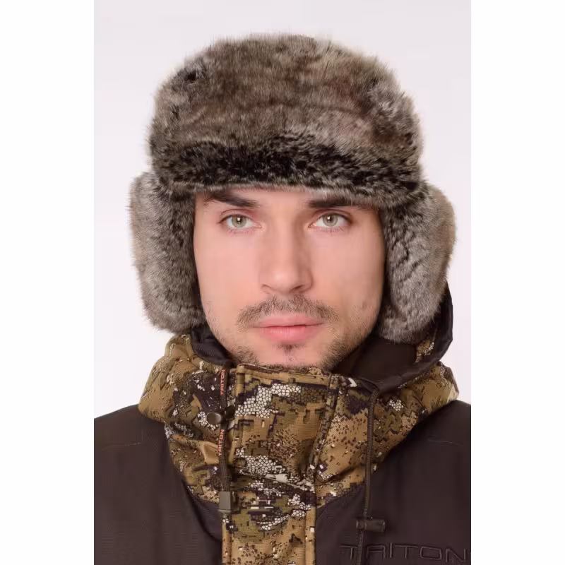 Шапка-ушанка Triton Gear Winter Storm, ткань Алова, бежевый, размер XXL