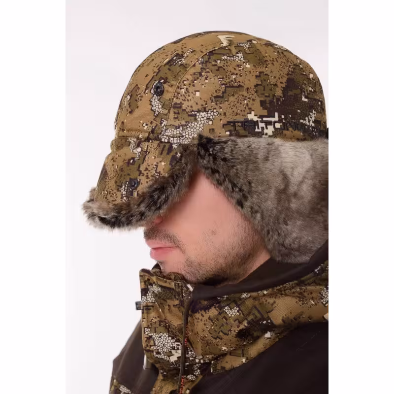 Шапка-ушанка Triton Gear Winter Storm, ткань Алова, бежевый, размер XXL