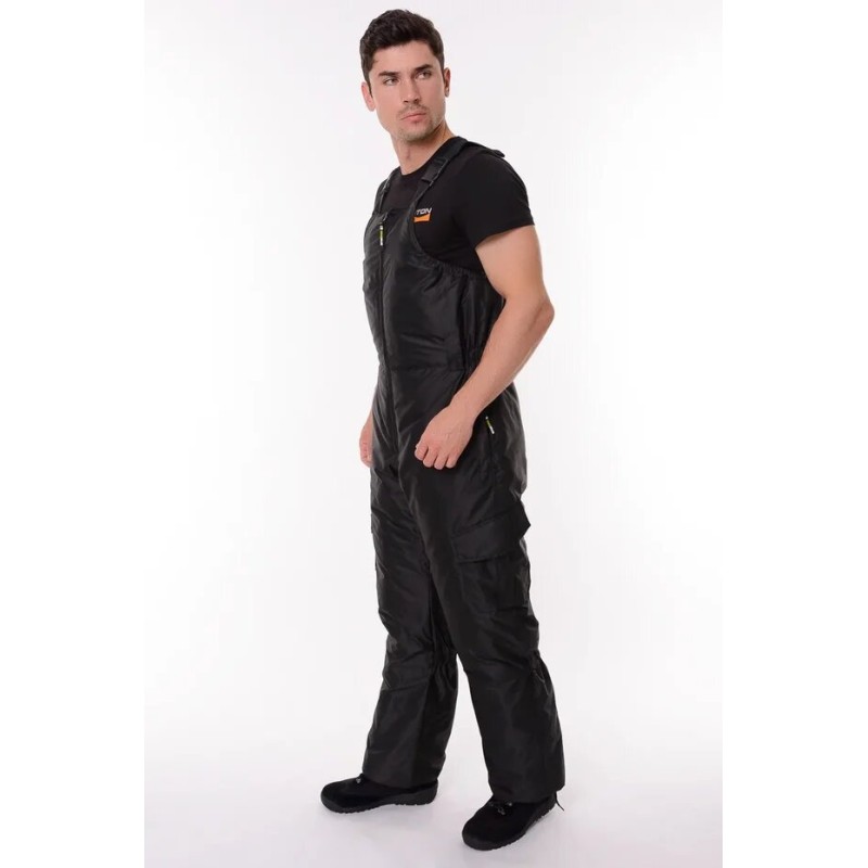 Костюм мужской OneRus Горный -45, ткань Таслан, цвет черный, размер 52-54, 170-176 см