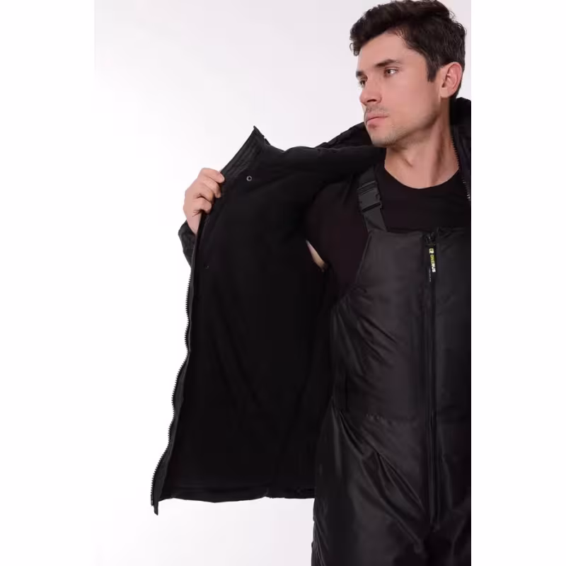 Костюм мужской OneRus Горный -45, ткань Таслан, цвет черный, размер 44-46, 170-176 см