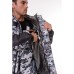 Костюм мужской OneRus Горный -45, ткань Алова/Таслан, белый камуфляж/серый, размер 48-50, 182-188 см