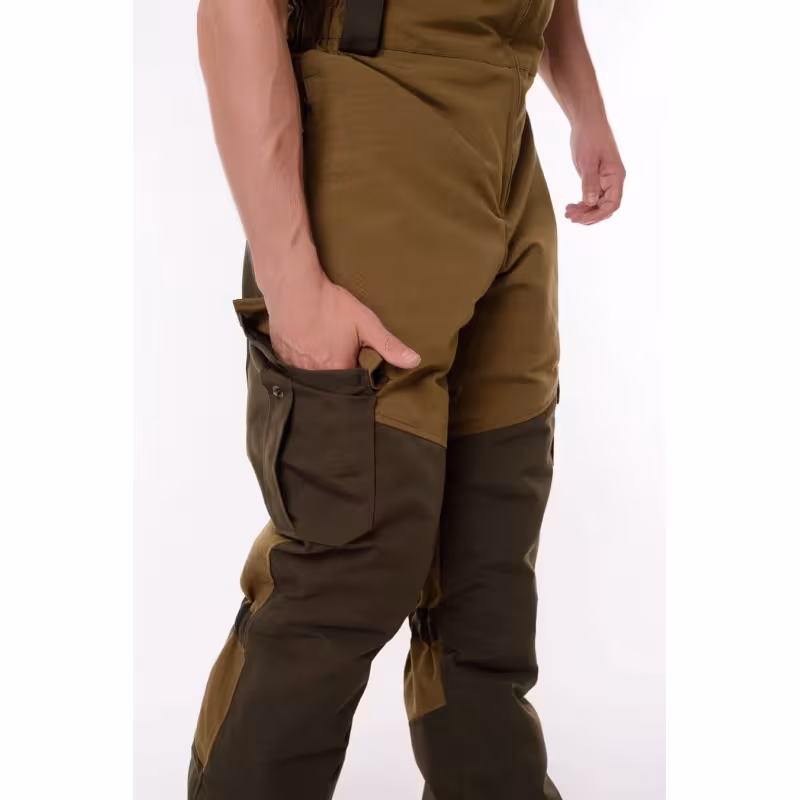 Костюм мужской OneRus Горный -45, ткань Брезент, хаки, размер 52-54, 170-176 см