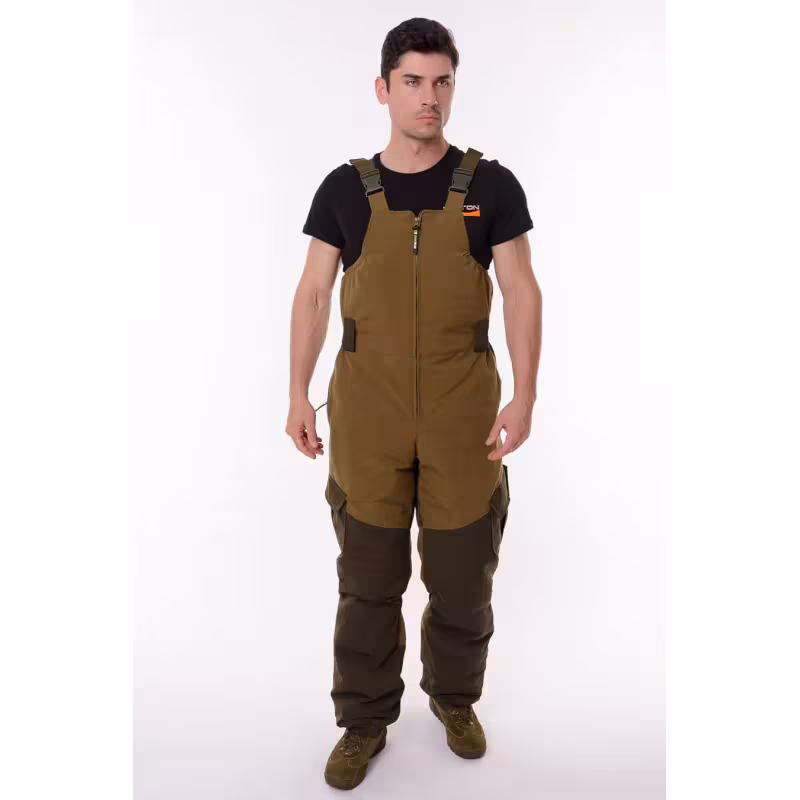 Костюм мужской OneRus Горный -45, ткань Брезент, хаки, размер 48-50, 182-188 см