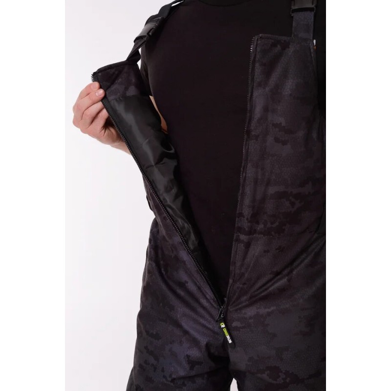 Костюм мужской OneRus Горный -45, ткань Алова/Таслан, цвет черный, размер 52-54, 170-176 см