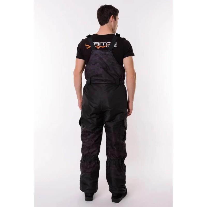 Костюм мужской OneRus Горный -45, ткань Алова/Таслан, цвет черный, размер 52-54, 170-176 см