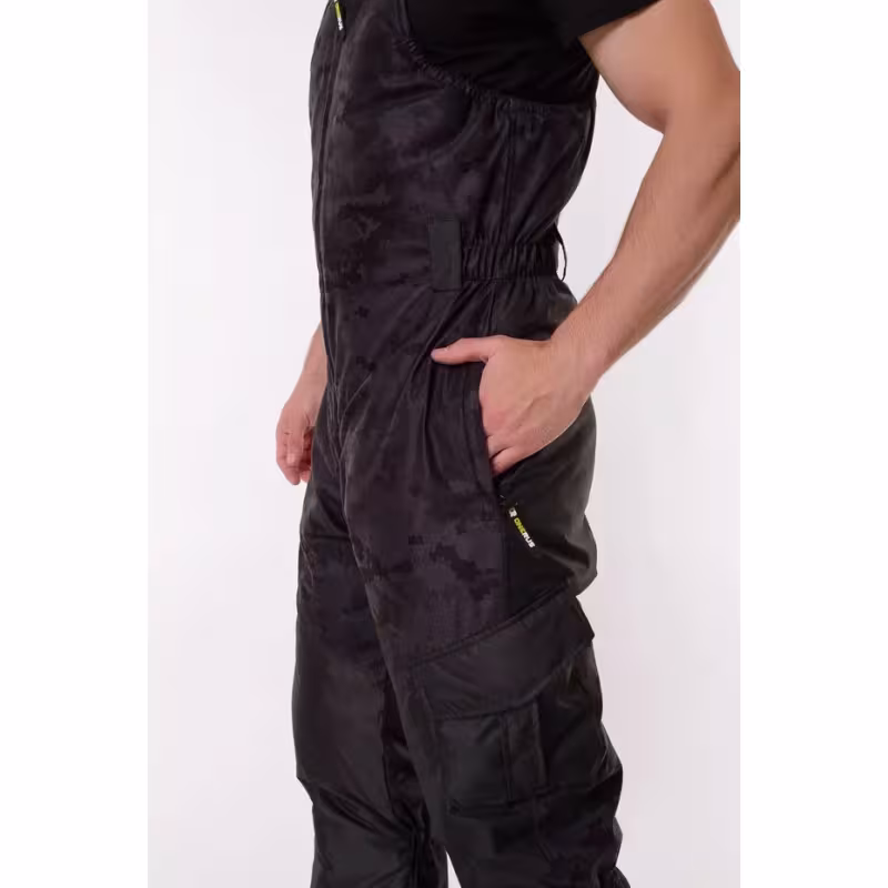 Костюм мужской OneRus Горный -45, ткань Алова/Таслан, цвет черный, размер 52-54, 170-176 см