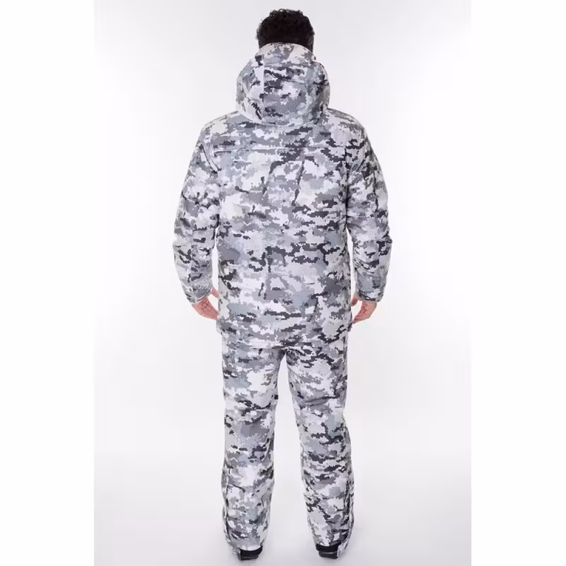 Костюм мужской OneRus Тактика -45, ткань Алова, белый камуфляж, размер 52-54 (L), 182-188 см