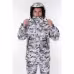 Костюм мужской OneRus Тактика -45, ткань Алова, белый камуфляж, размер 52-54 (L), 182-188 см