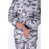 Костюм мужской OneRus Тактика -45, ткань Алова, белый камуфляж, размер 48-50 (M), 182-188 см