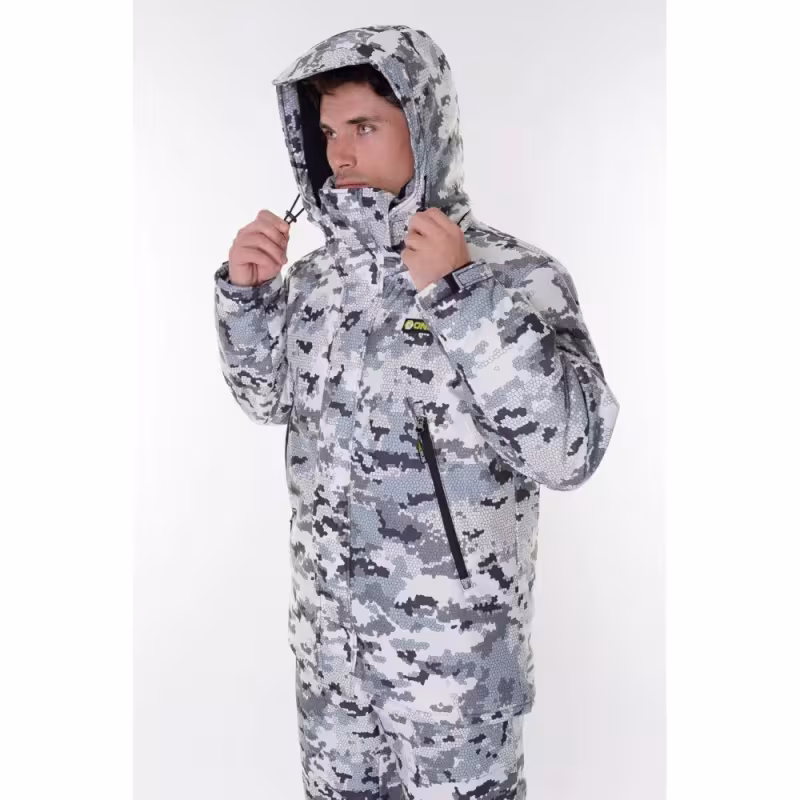Костюм мужской OneRus Тактика -45, ткань Алова, белый камуфляж, размер 48-50 (M), 182-188 см