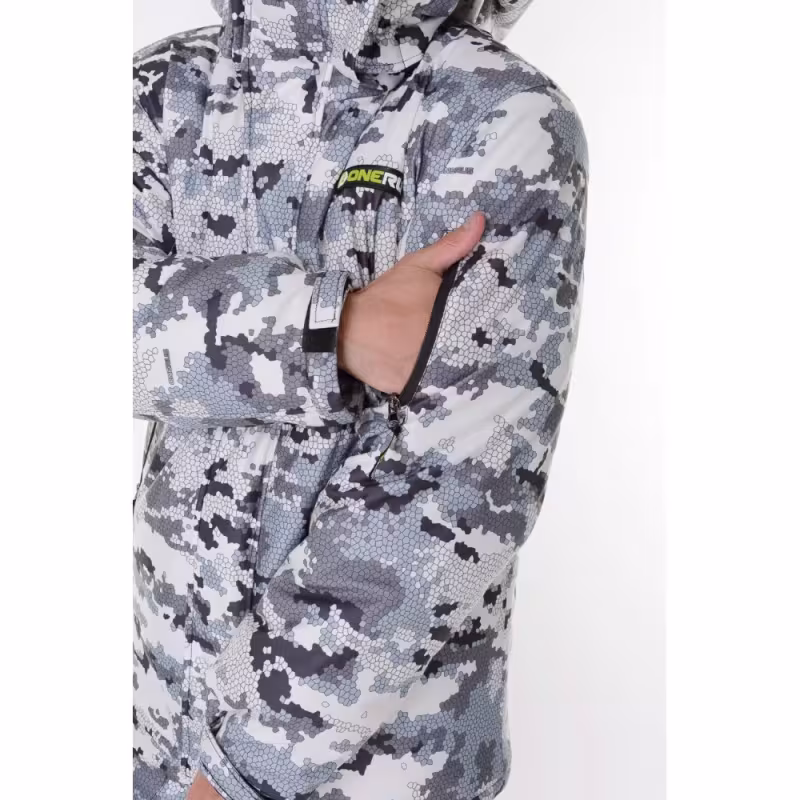 Костюм мужской OneRus Тактика -45, ткань Алова, белый камуфляж, размер 48-50 (M), 182-188 см