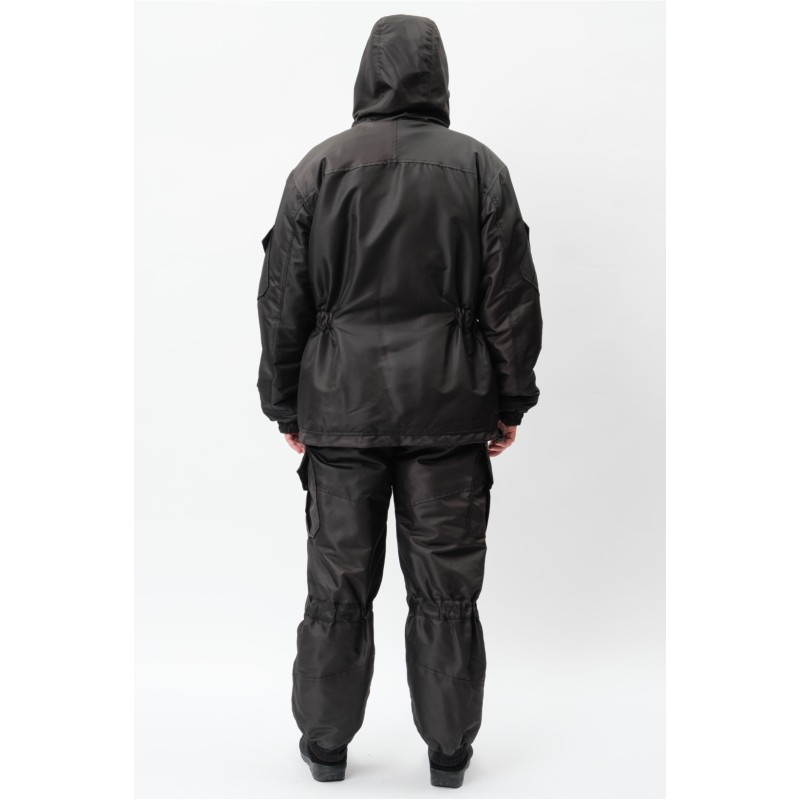 Костюм мужской OneRus Горный ПК -15, ткань Таслан, черный, размер 48-50, 182-188 см