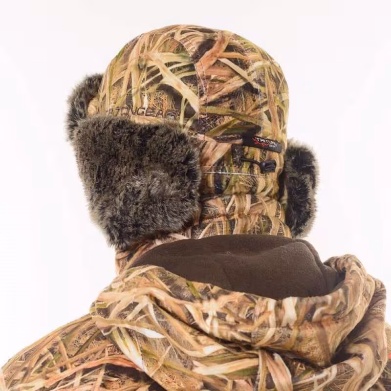 Шапка-ушанка Triton Gear Winter Storm, ткань Вельбоа, цвет Duck Hunter, размер XL