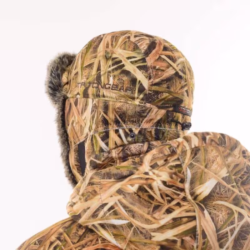 Шапка-ушанка Triton Gear Winter Storm, ткань Вельбоа, цвет Duck Hunter, размер XXL