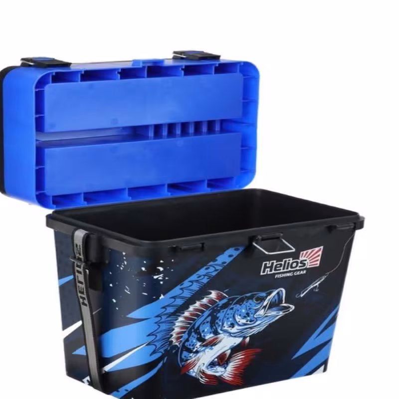 Ящик зимний (шарабан) Helios Ice Fishing HS-IB-19-IFB, синий, 19 л