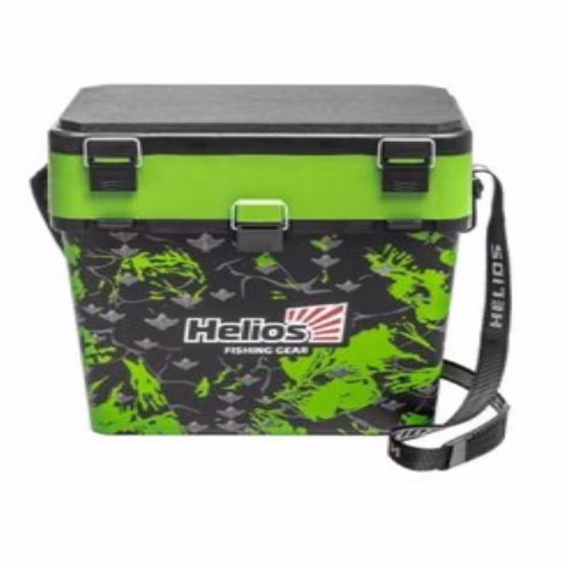 Ящик зимний (шарабан) Helios Shark HS-IB-19-SHG, салатовый, 19 л