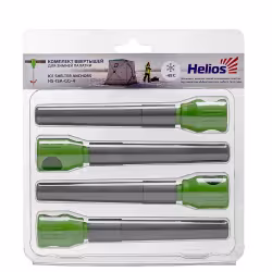 Комплект ввертышей для зимней палатки Helios, серо-зеленый 