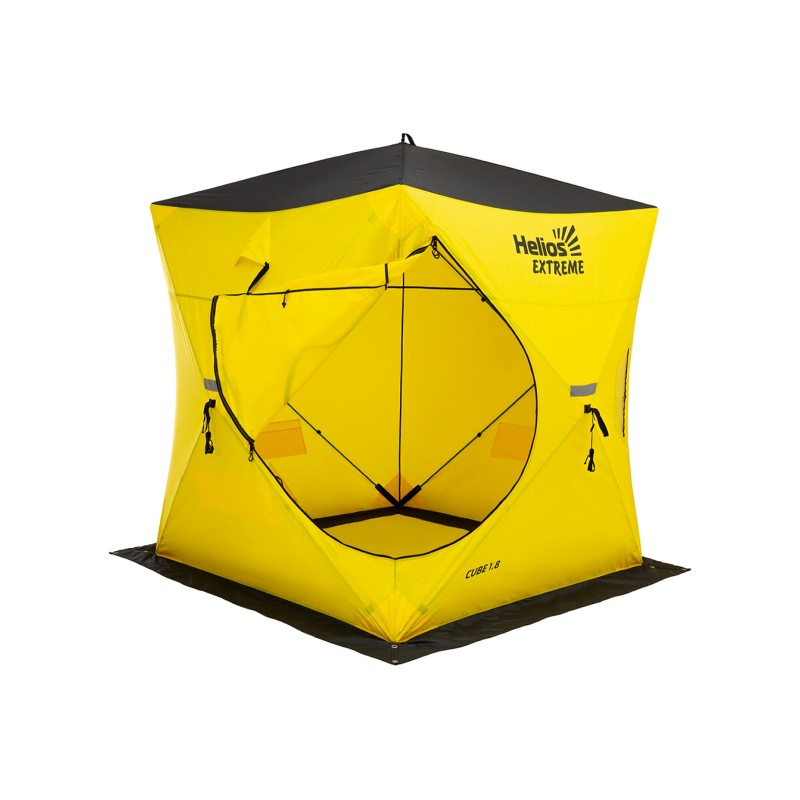 Палатка для зимняй рыбалки Helios Cube Extreme 1.8, 3-мест., 180х180х210 см