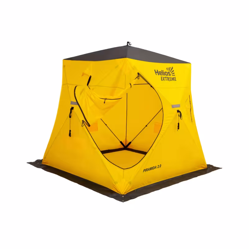 Палатка для зимней рыбалки Helios Piramida Extreme 2.0, 3-мест.,  200х200х210 см