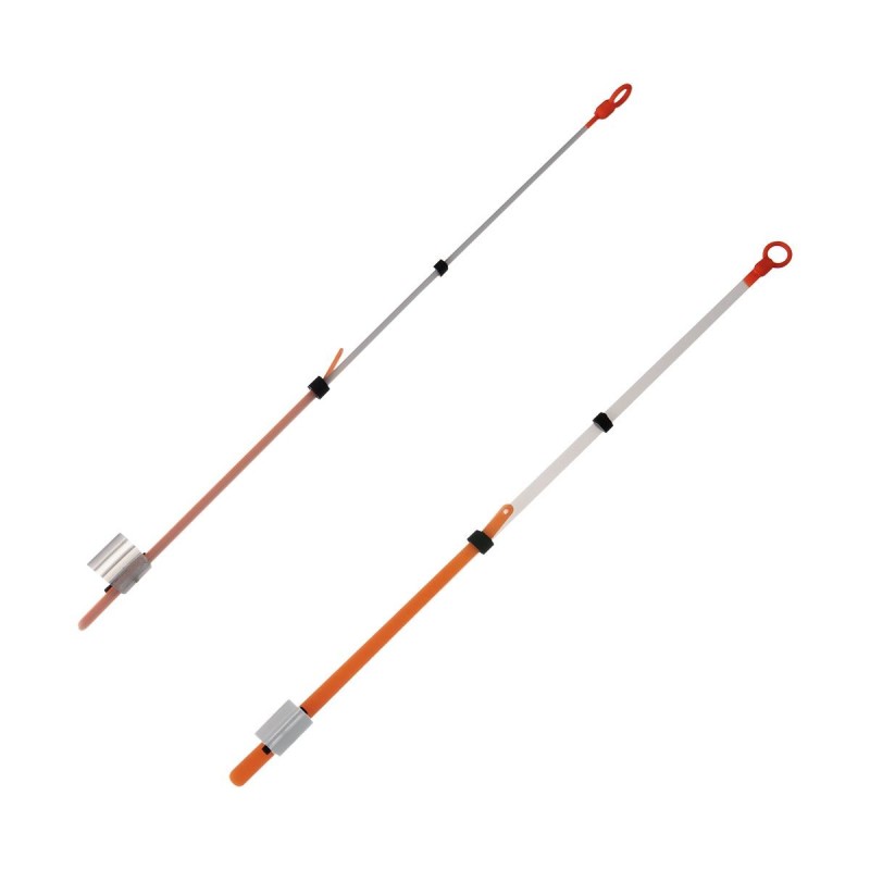 Кивок двойной лавсановый на силиконе Helios NOD S-LS162012, 120 мм, 0,2 г