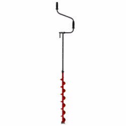 Ледобур ручной Тонар Buran 100R, красный