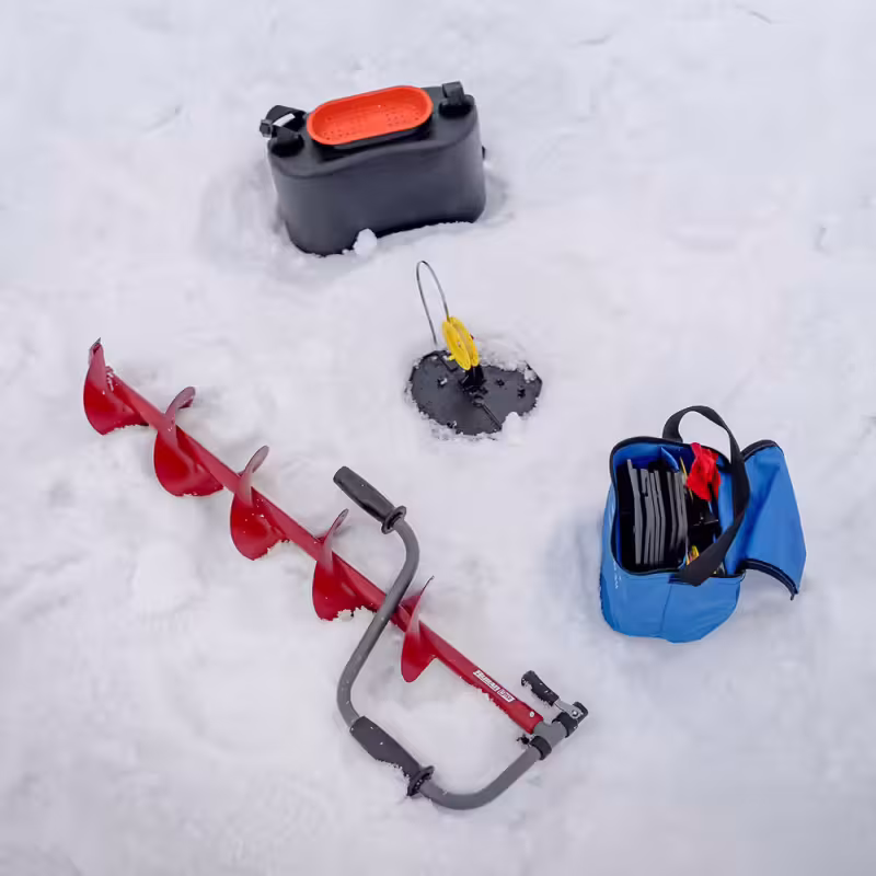 Ледобур ручной Тонар Buran 150R, красный