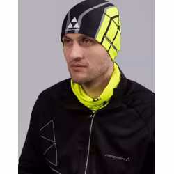 Шапка Fischer Race, черный/желтый, размер 56