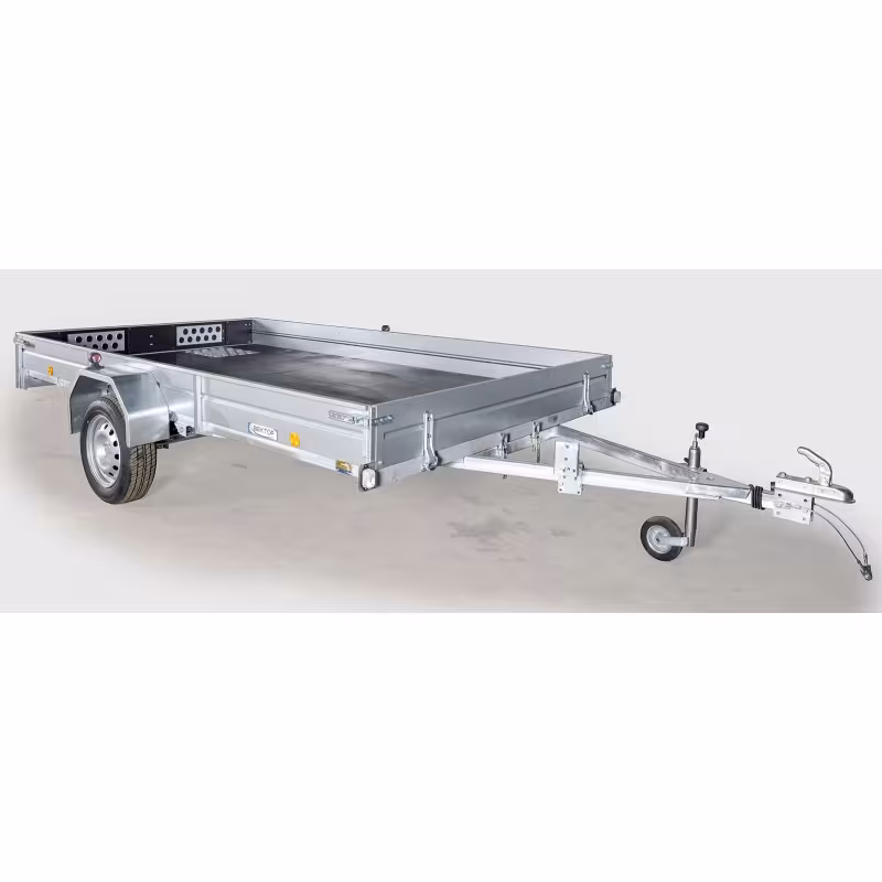 Прицеп бортовой одноосный Вектор ЛАВ 81012В, высокий борт