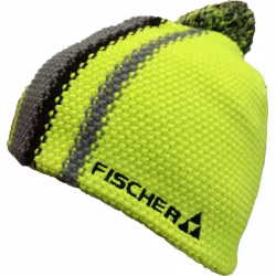 Шапка Fischer Nord, черный/желтый, размер универсальный