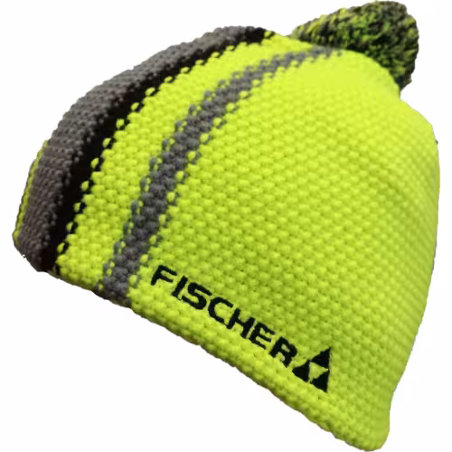 Шапка Fischer Nord, черный/желтый, размер универсальный