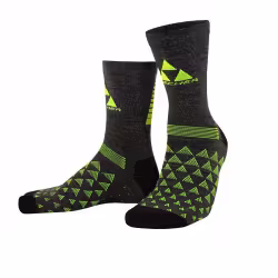 Термоноски Fischer Nordic GR8243-900, серый/неон, размер 39-41