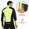 Куртка мужская Fischer Softshell Warm GR8115-103, черный/желтый, размер 54 (XL)