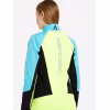 Куртка женская Fischer Softshell Warm GR8117-400, бирюзовый/желтый, размер 44