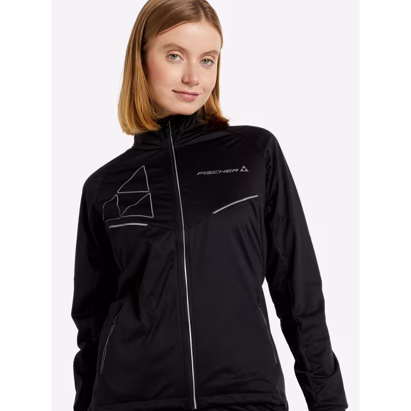 Куртка женская Fischer Basic GR8214-100, чёрный, размер 44 