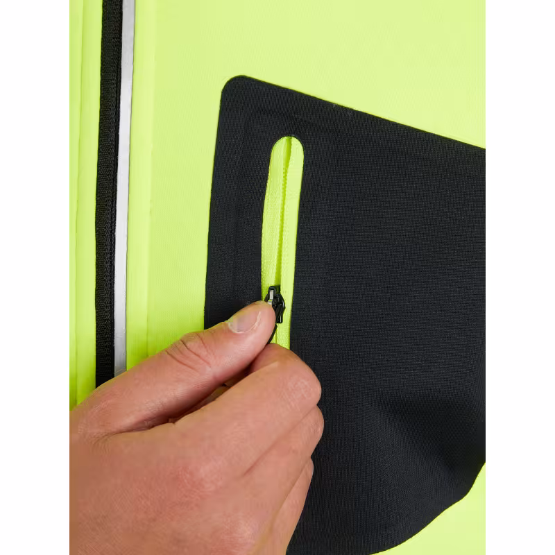 Куртка детская Fischer Softshell Warm GR8132-103, черный/желтый, 146 см