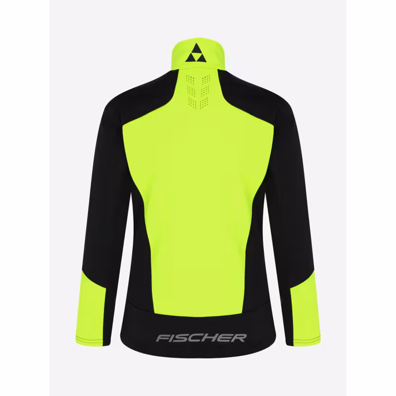 Куртка детская Fischer Softshell Warm GR8132-103, черный/желтый, 158 см