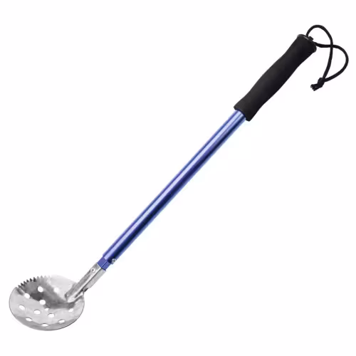 Черпак телескопический для рыбалки FisherLand FL1003-110 Blue, синий/сталь/черный