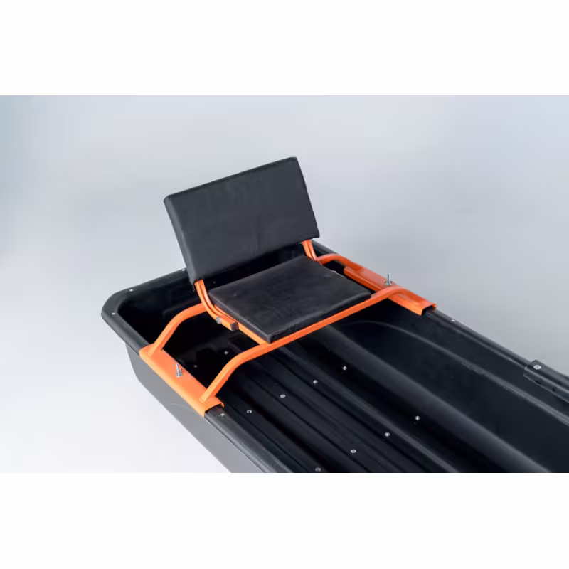 Сиденье со спинкой мягкое поперечное для саней 1450 мм