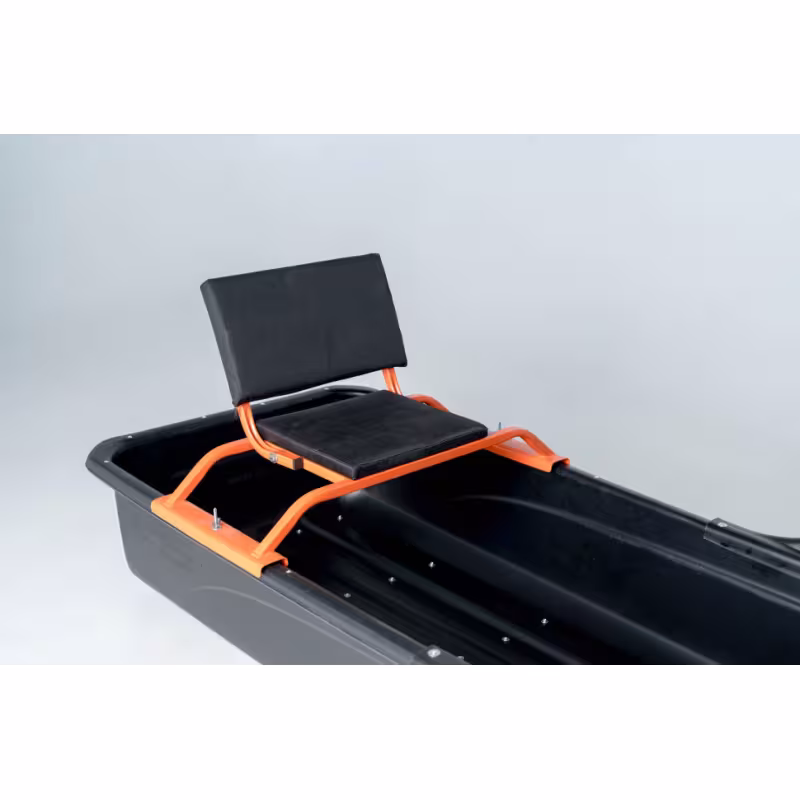 Сиденье со спинкой мягкое поперечное для саней 1450 мм