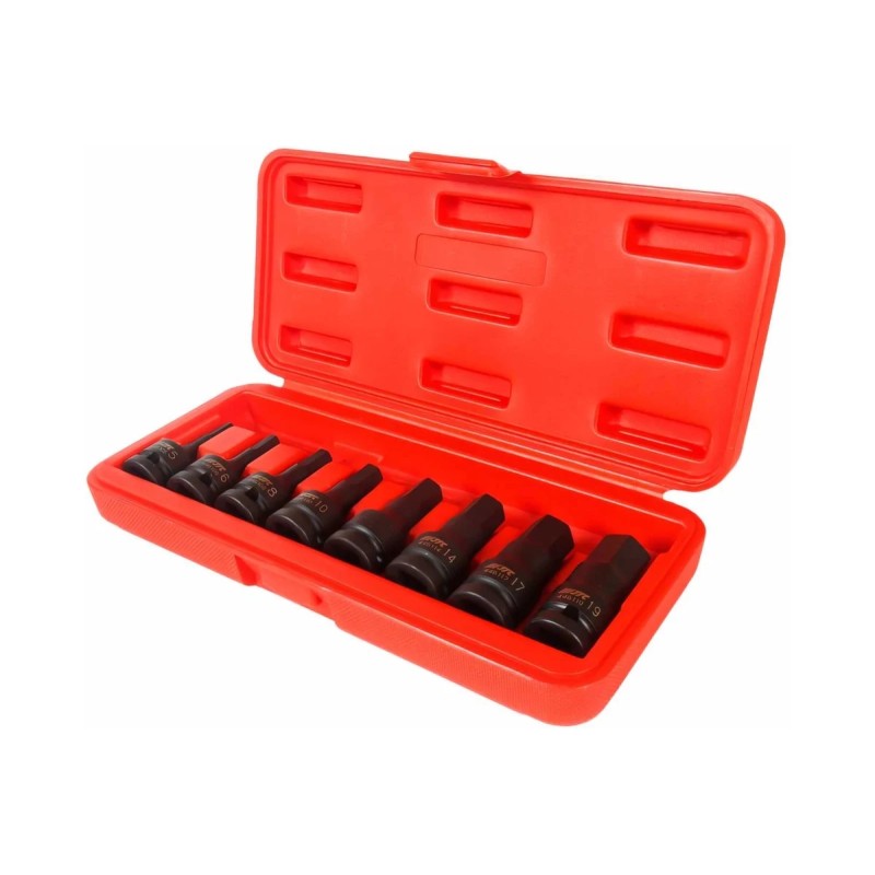 Набор головок ударных JTC-J408LH, 8 предметов