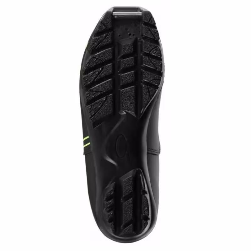 Ботинки лыжные Trek Level 1 NNN, черный/желтый неон, размер 38