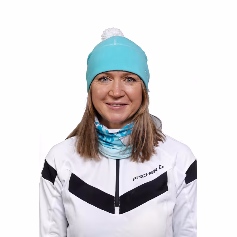 Шарф-бафф Fischer Snowflake GR8202-400, полиэстер, бирюза