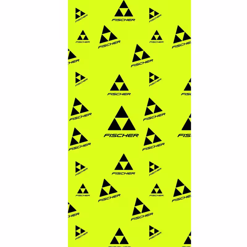 Шарф-бафф Fischer Logo GR8127-303, полиэстер, желтый неон