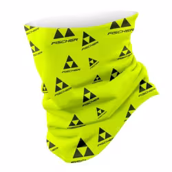 Шарф-бафф Fischer Logo GR8127-303, полиэстер, желтый неон