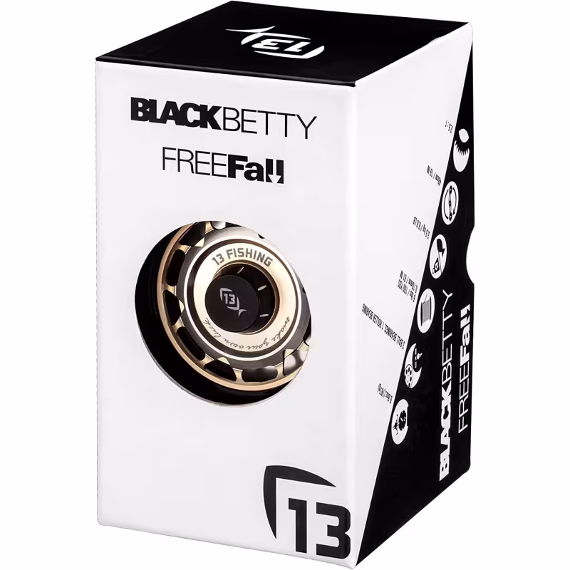 Катушка инерционная 13 Fishing Black Betty Freefall Carbon Body 2.5:1, LH
