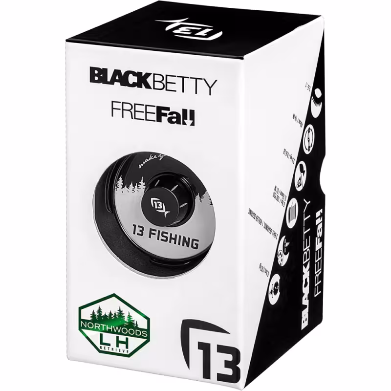 Катушка инерционная 13 Fishing Black Betty Freefall Carbon Northwoods Edition 2.5:1, RH