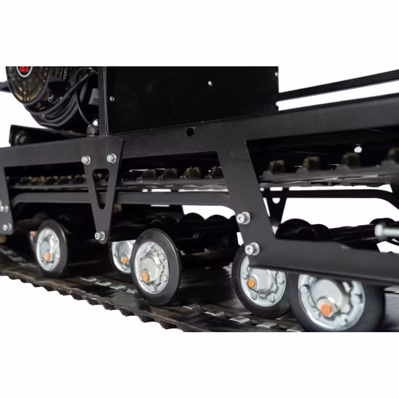 Мотобуксировщик Бурлак-М Экспедитор, 20 л.с., катки, ручной запуск